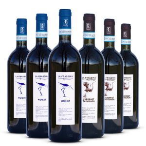 Confezione 3 Cabernet Sauvignon Doc Venezia + 3 Merlot Doc Venezia – La Frassina